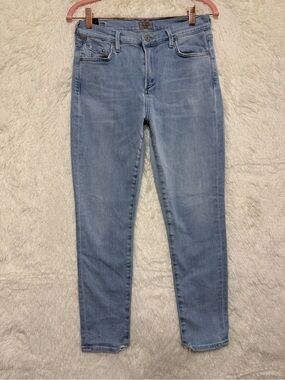 Citizens Of Humanity Womens Rocket Crop High Rise Skinny Jeans Size 28 READ